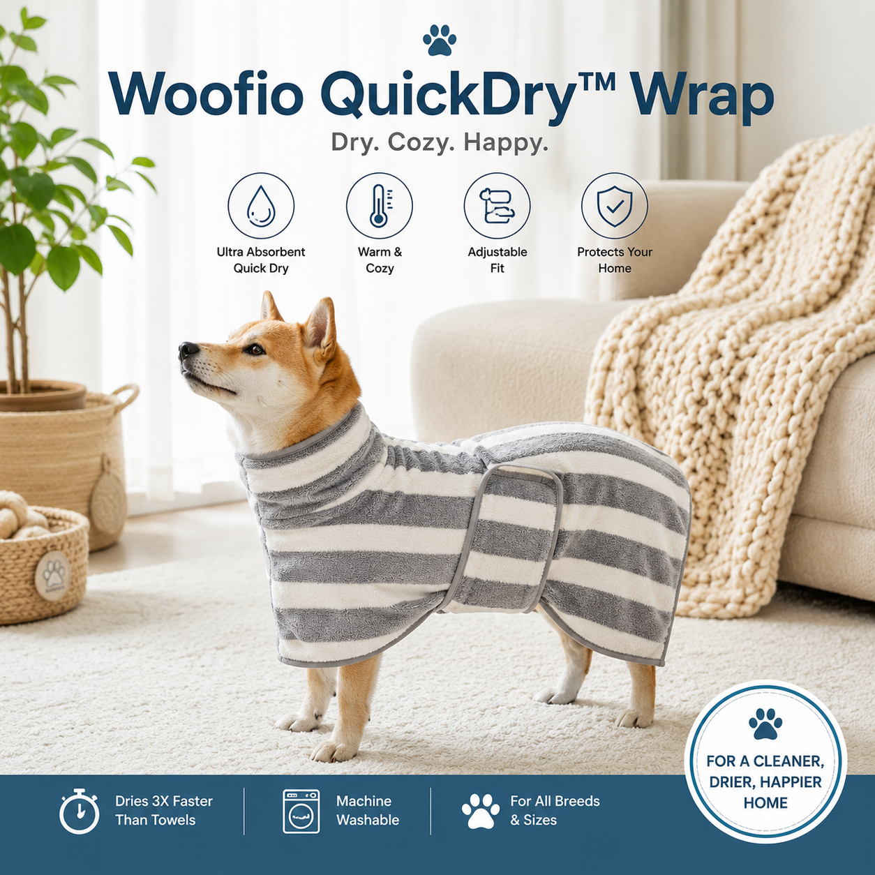 Woofio QuickDry™ Wrap